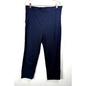 COS Navy Dress Pants Minimalist Edgy Quiet Luxury Work Office Academia Preppy 12